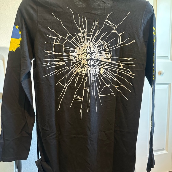 A$AP ROCKY INJURED GENERATION Black Graphic Tee - Picture 4 of 6